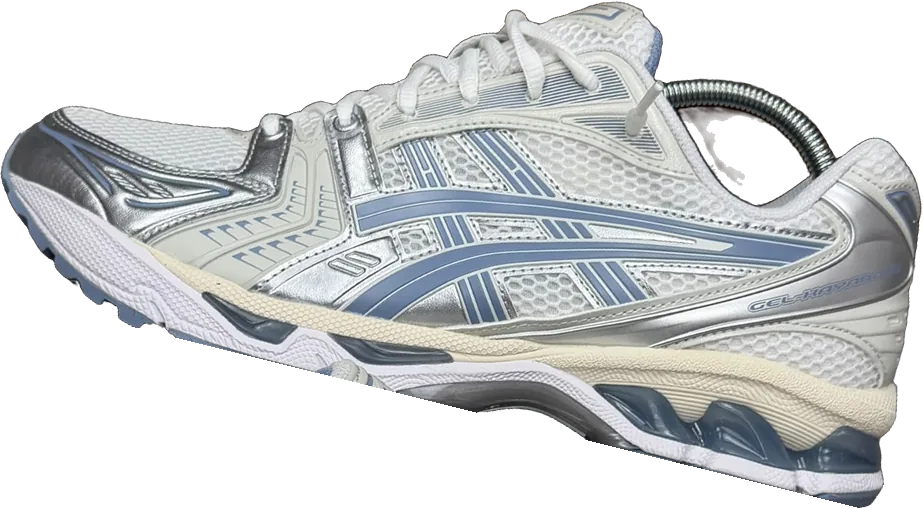 ASICS Gel-Kayano 14 in cream and blue